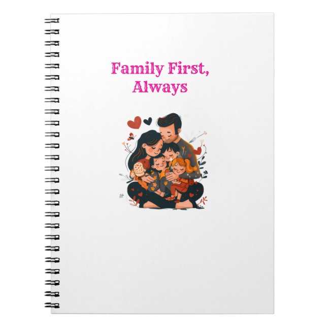 Carnet Familly First Notebooks  (Devant)