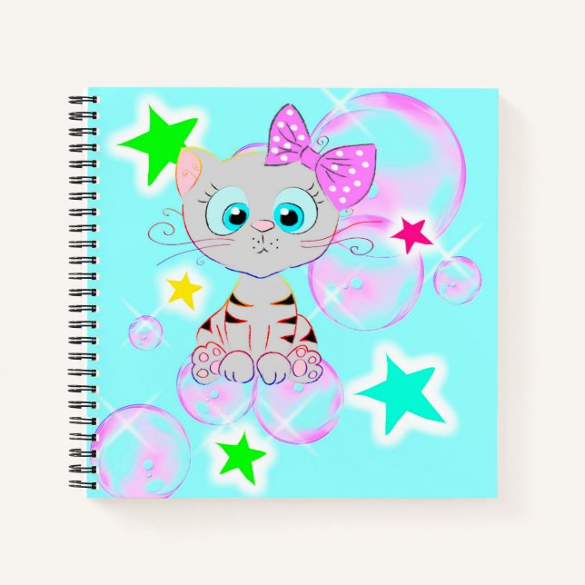 Carnet Fancy Kitten - (Devant)