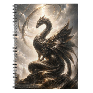 Carnet Fantaisie de dragon gardien céleste