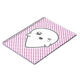 Carnet fantôme de Kawaii Winking