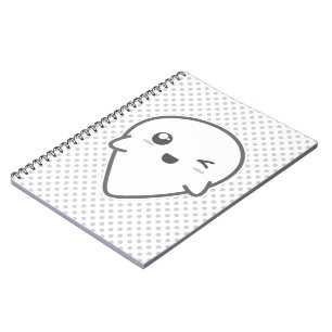 Carnet fantôme de Kawaii Winking