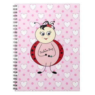 Carnet Fashion Bug Ladybug Fashionista