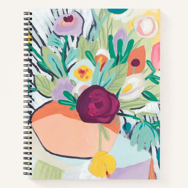 Carnet Fauvist Floral II (Devant)