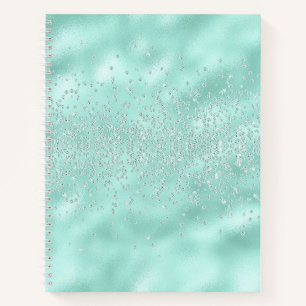 Carnet Faux Parties scintillant Pastel Sparkle Élégant 