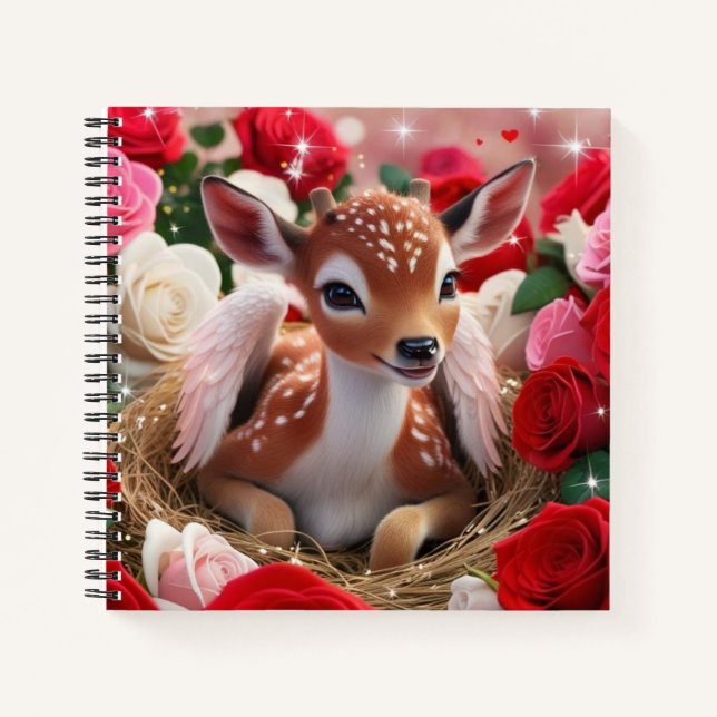 Carnet Fawn de la Saint-Valentin  (Devant)