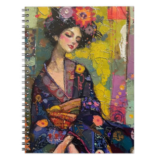 Carnet Femme bénie en Kimono