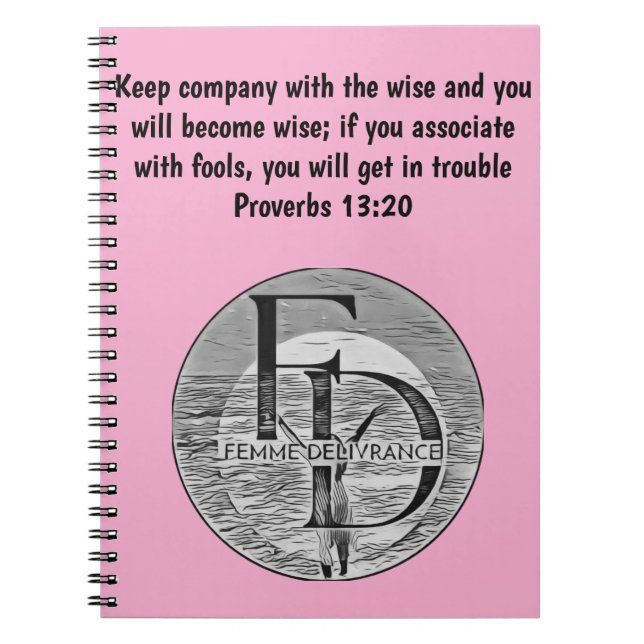 Carnet Femme Delivrance Notebook (Devant)