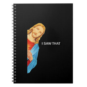 Carnet Femme Drôle Citation Jésus Mème J'Ai Vu Ce Chrétie