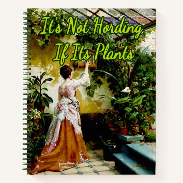 Carnet Femme en serre par Otto Eerelman (Devant)