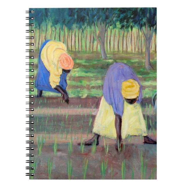 Carnet Femmes faisant du jardinage 2005 (Devant)