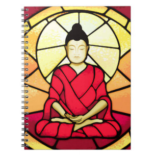 Carnet Fenêtre en tache du bouddha de Bali