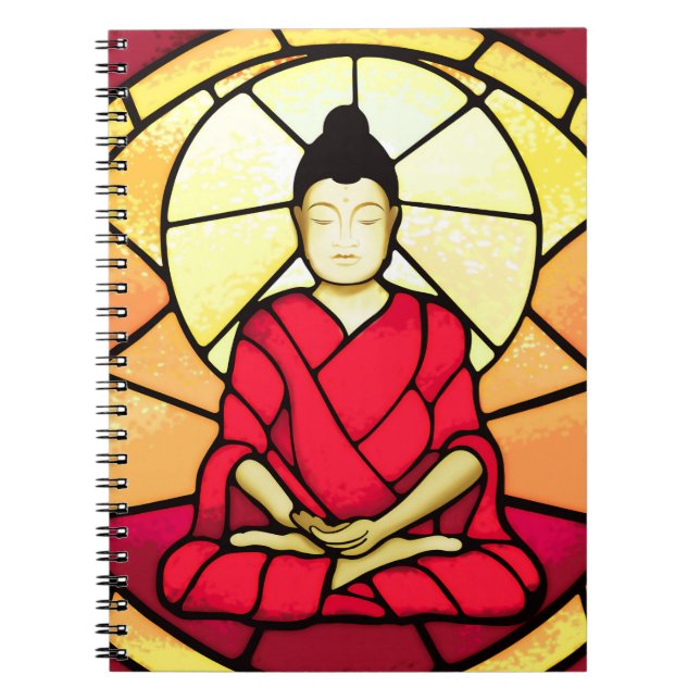 Carnet Fenêtre en tache du bouddha de Bali (Devant)