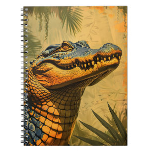 Carnet Fermeture vintage de l'alligator