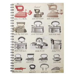 Carnet Fers, d'un catalogue commercial des marchandises