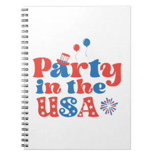 Carnet Fête aux Etats-Unis