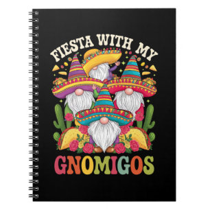 Carnet Fête avec mes Gnomigos Gnome Cinco De Mayo
