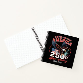 Carnet Fête de l'indépendance 250e anniversaire USA Patri