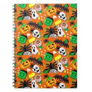 Carnet Fête des Candies Éffrayantes d'Halloween