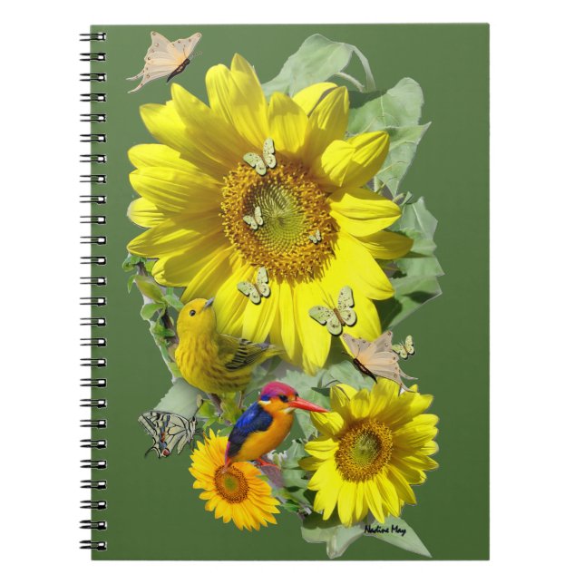 Carnet fête du tournesol (Devant)