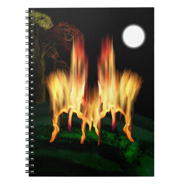 Carnet Feu d'incendie (Devant)
