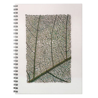 Carnet Feuille verte