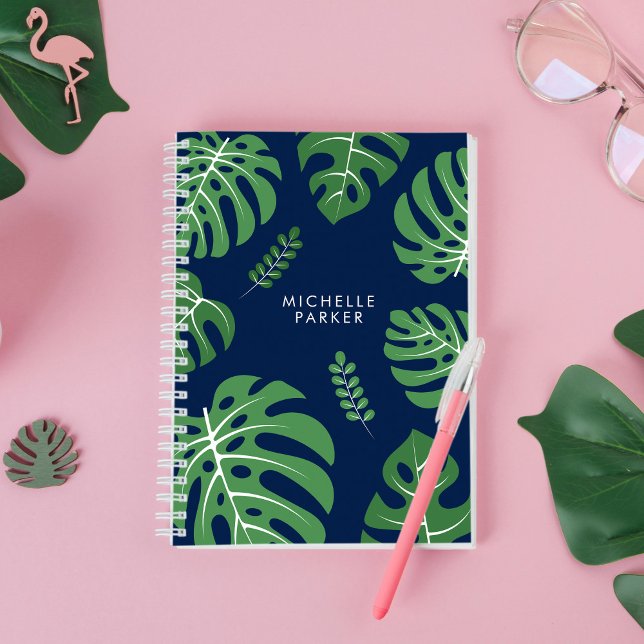 Carnet Feuilles branchés Monstera Palm (Créateur téléchargé)