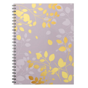 Carnet Feuilles d'or 9