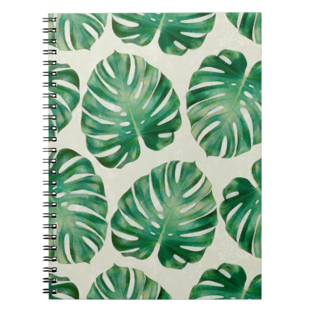 Carnet Feuilles Monstera (Devant)
