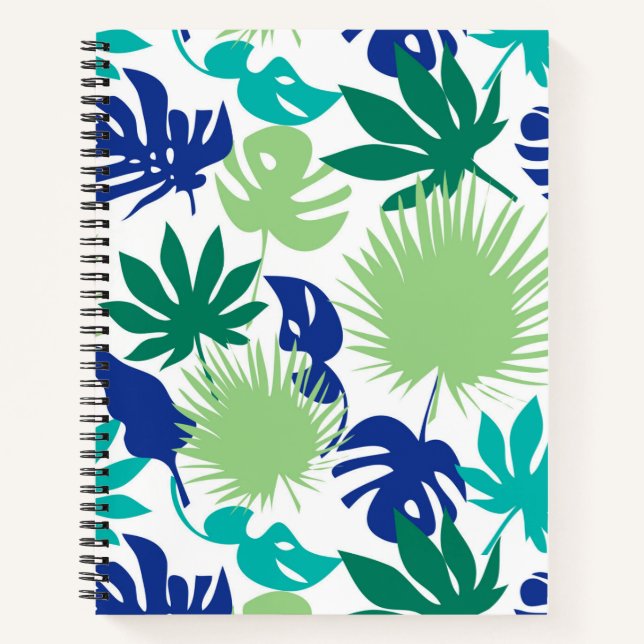 Carnet Feuilles tropicaux (Devant)