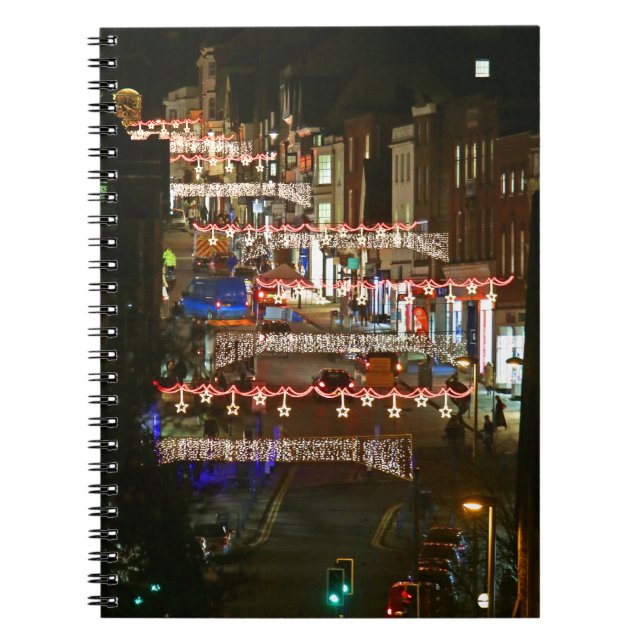 Carnet Feux de Noël Guildford (Devant)