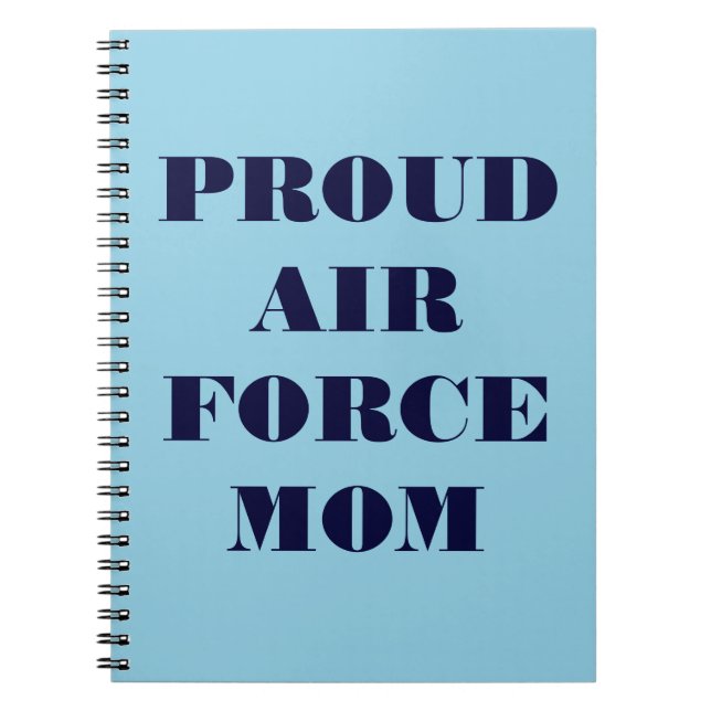 Carnet Fier Air Force Maman (Devant)