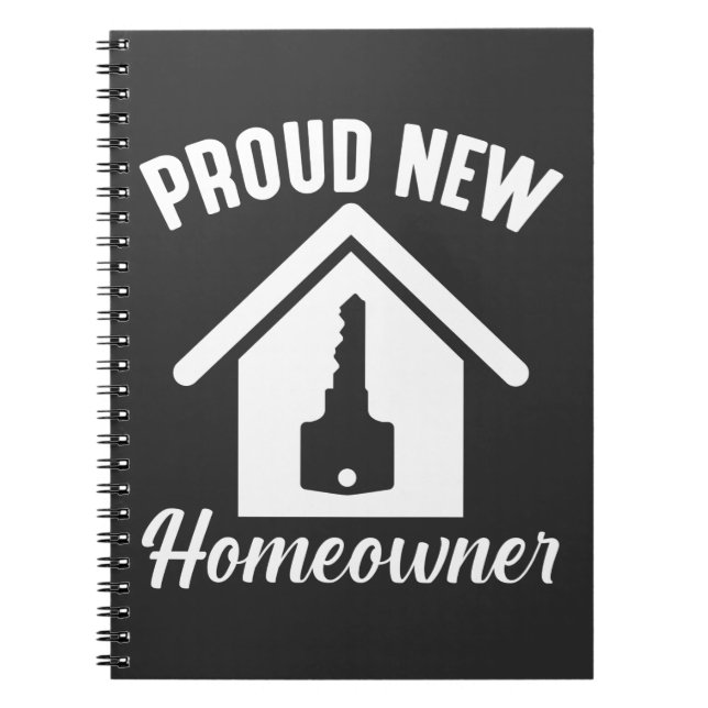 Carnet Fière Nouvelle Maison Propriétaire Ménage (Devant)