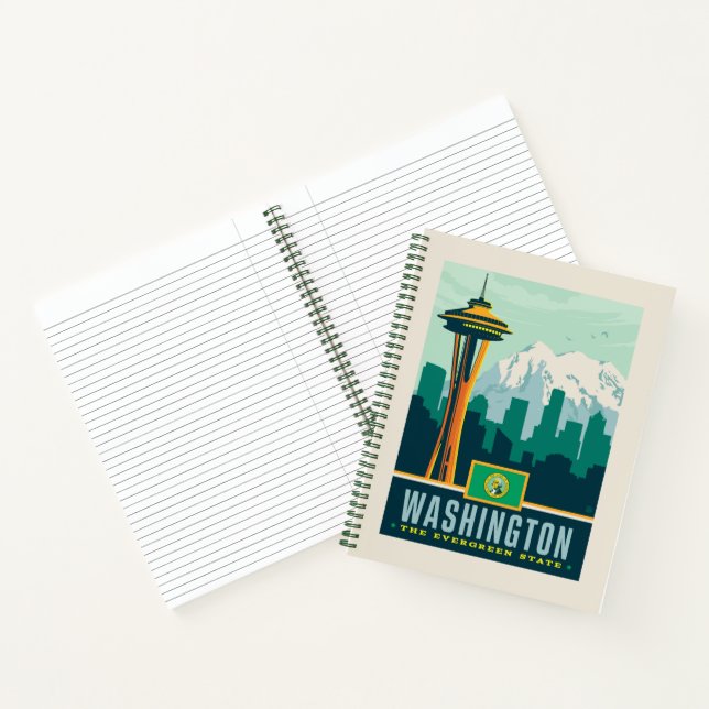 Carnet Fierté de l'État | Washington (Intérieur)