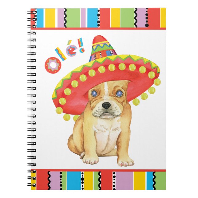 Carnet Fiesta Frenchie (Devant)