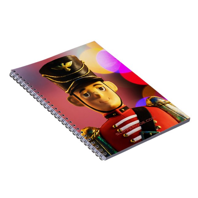 Carnet figurine de soldat de jouets de Noël SlipperyJoe g (Côté Droit)