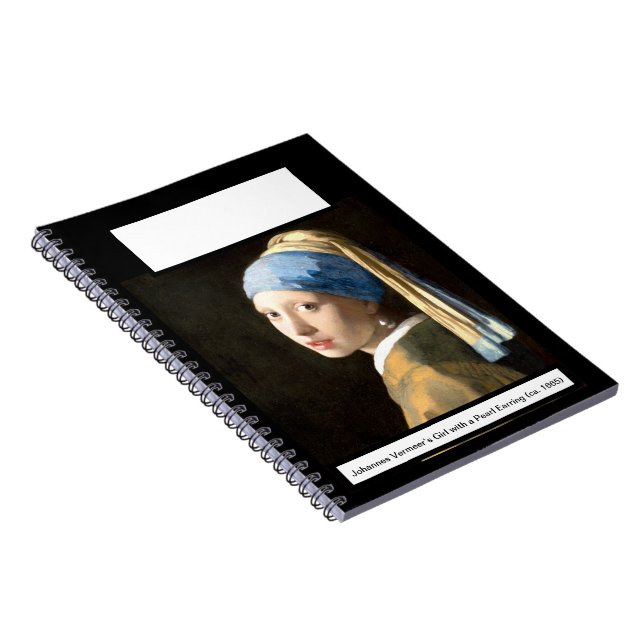 Carnet Fille à oreille perle (vers 1665) (Côté Droit)