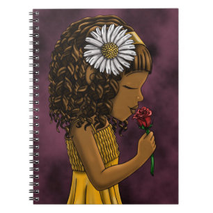 Carnet Fille afro-américaine