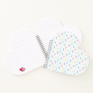 Carnet Fille Ballerina Danseuse - Motif de ballet