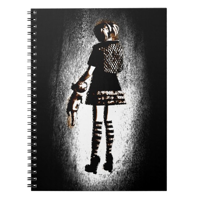 Carnet Fille dans Goth (Devant)