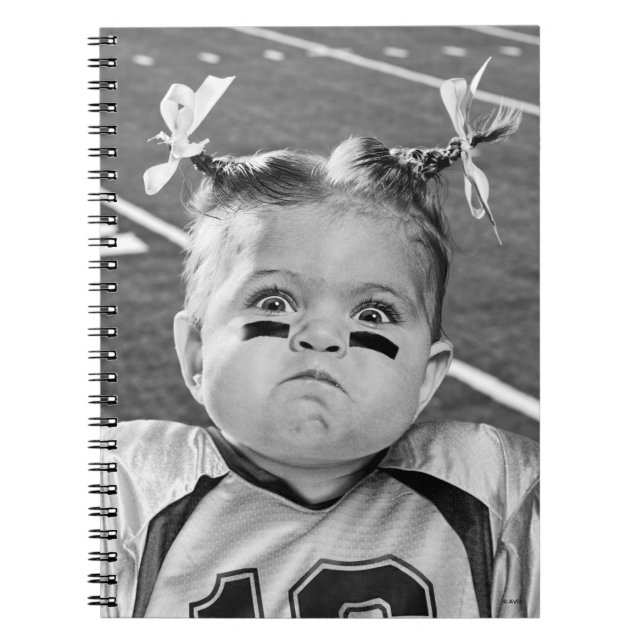 Carnet Fille de football (Devant)