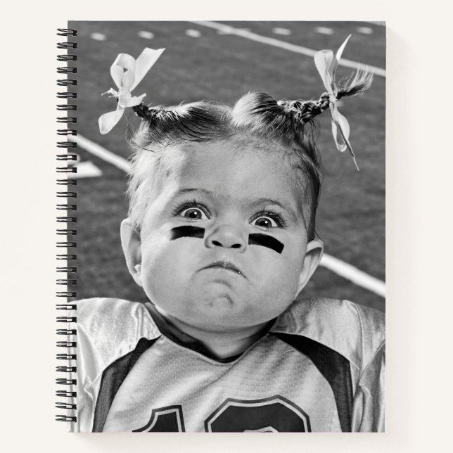 Carnet Fille de football (Devant)