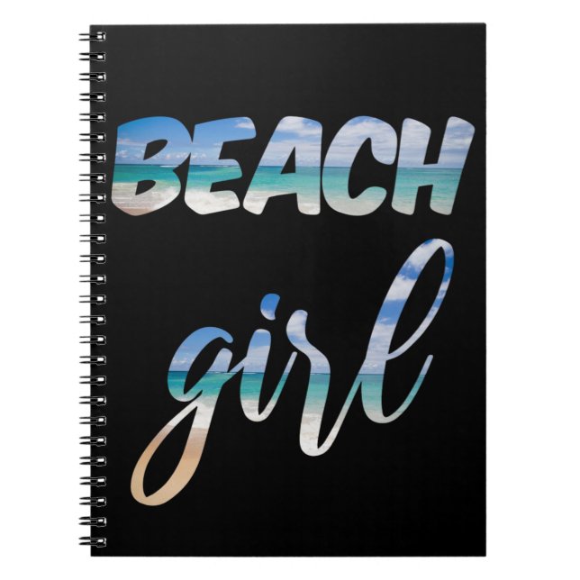 Carnet Fille de la Plage (Devant)