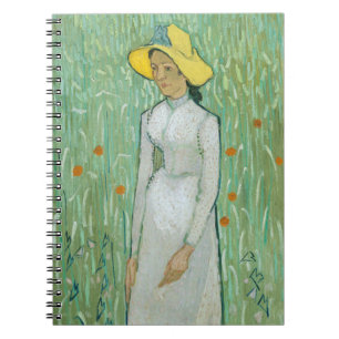 Carnet Fille en blanc par Vincent van Gogh