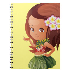 Carnet fille Hula