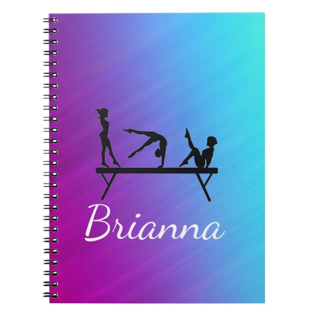 Carnet Filles de gymnastique (Devant)