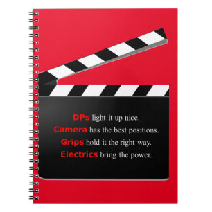 Carnet Film Crew DIRECTOR c'est un enveloppement