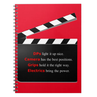 Carnet Film Crew DIRECTOR c'est un enveloppement