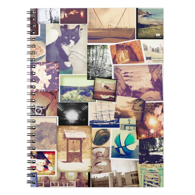 Carnet Filtre photo amusant Indie Pix Collage Art (Devant)
