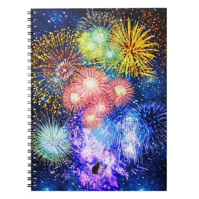 Carnet Fireworks Bursts (Devant)