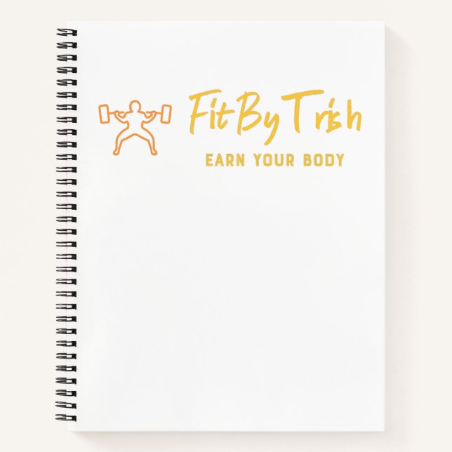 Carnet FitByTrish (Devant)